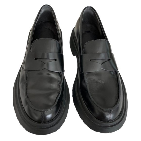 CAMPER Walden Platform Lug Sole Leather Penny Loafers - Picture 7 of 15